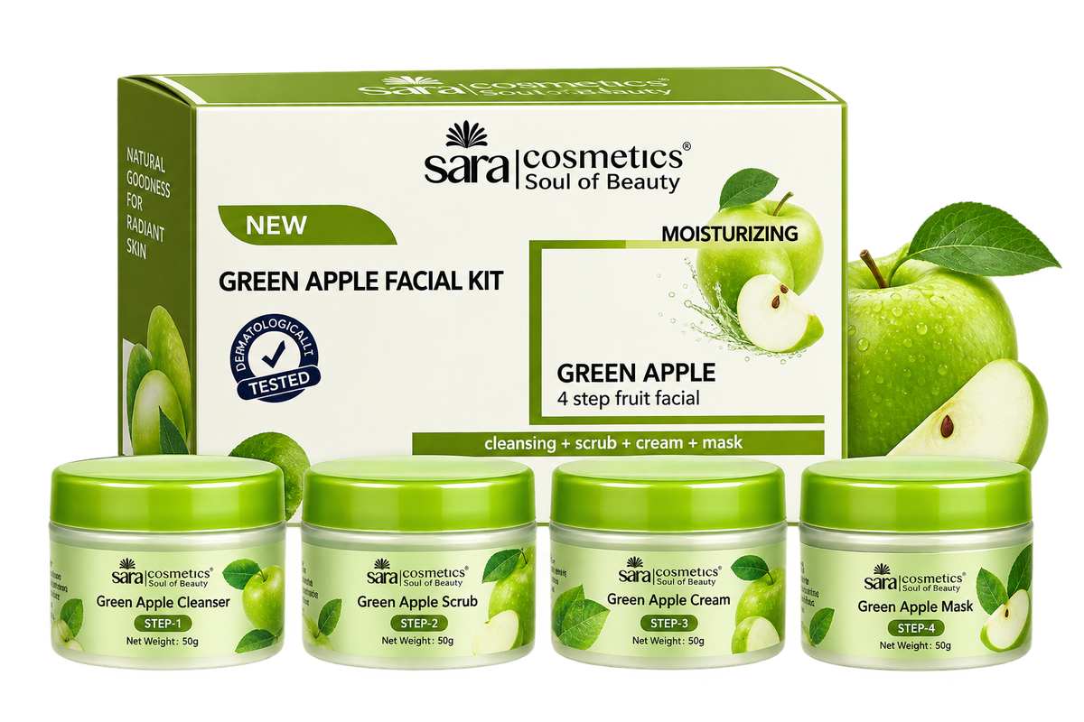Sara | Green Apple Facial Kit