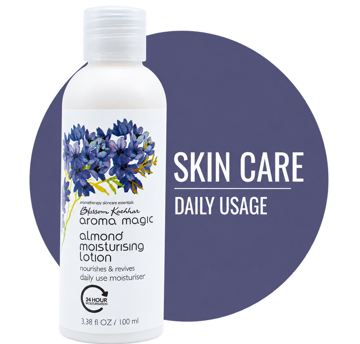 Aroma Magic | Almond Moisturising Lotion For Dry Skin | 100 ml