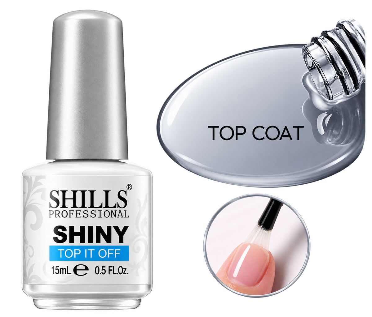 Shills Professional | Shiny Top Coat | 15 ml