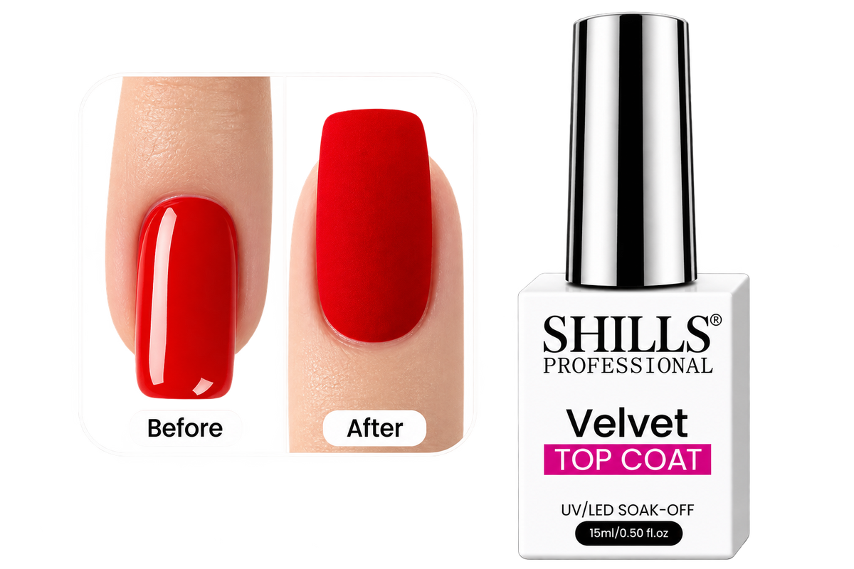 Shills Professional | Velvet Top Coat | 15 ml