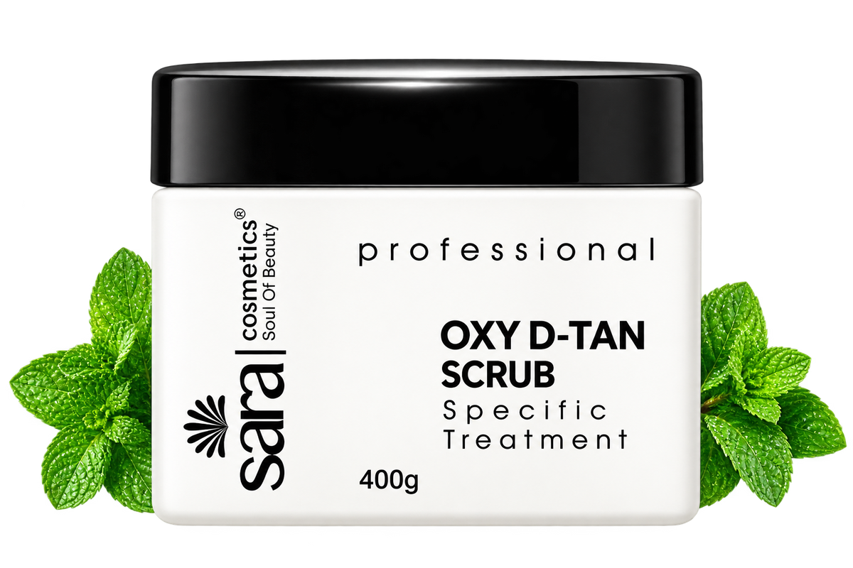 Sara | Oxy D-tan Scrub Perfect Exfoliator And Blackheads &amp; Whiteheads Remover | Perfect For All Skin Type | For Men &amp; Women