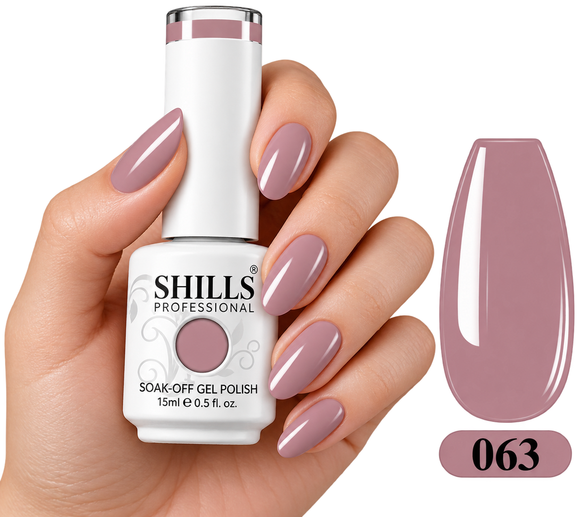 Shills Professional | UV/LED Gel Nail Polish | 063 | 15 ml