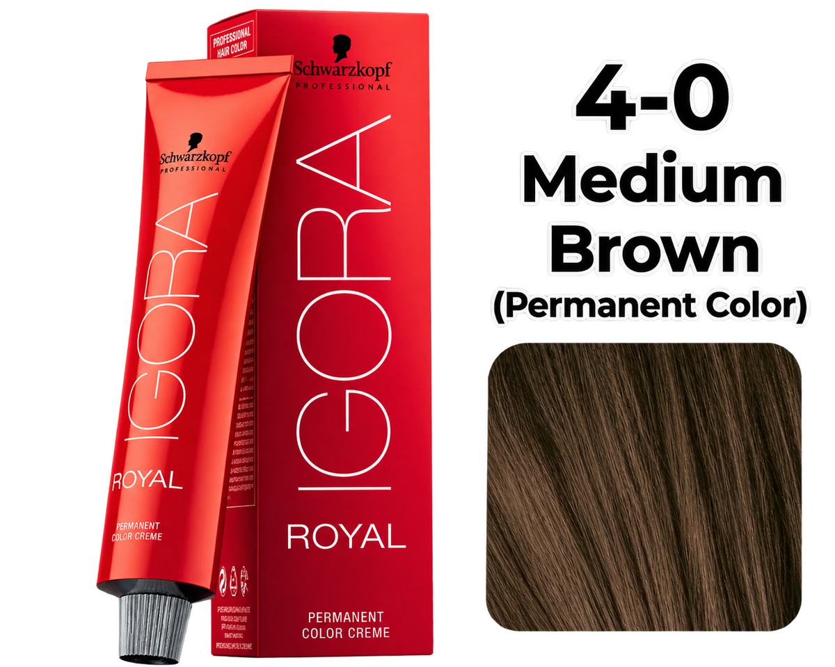 SCHWARZKOPF | IGORA PROFESSIONAL HAIR COLOUR | 4-0