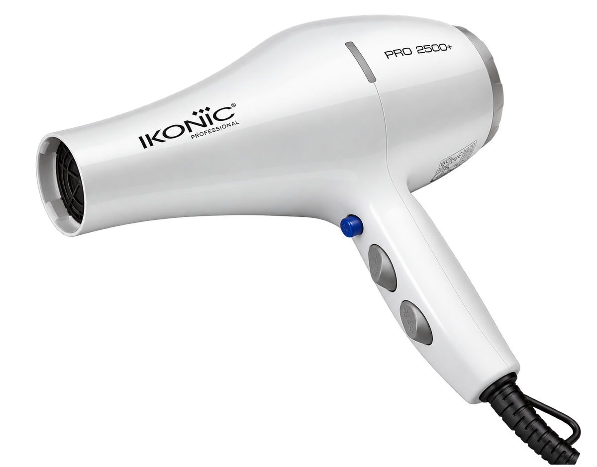 IKONIC | Hair Dryer Pro 2500+ – Professional Hair Dryer, Quick Dry, Ionic Technology, All Hair Types