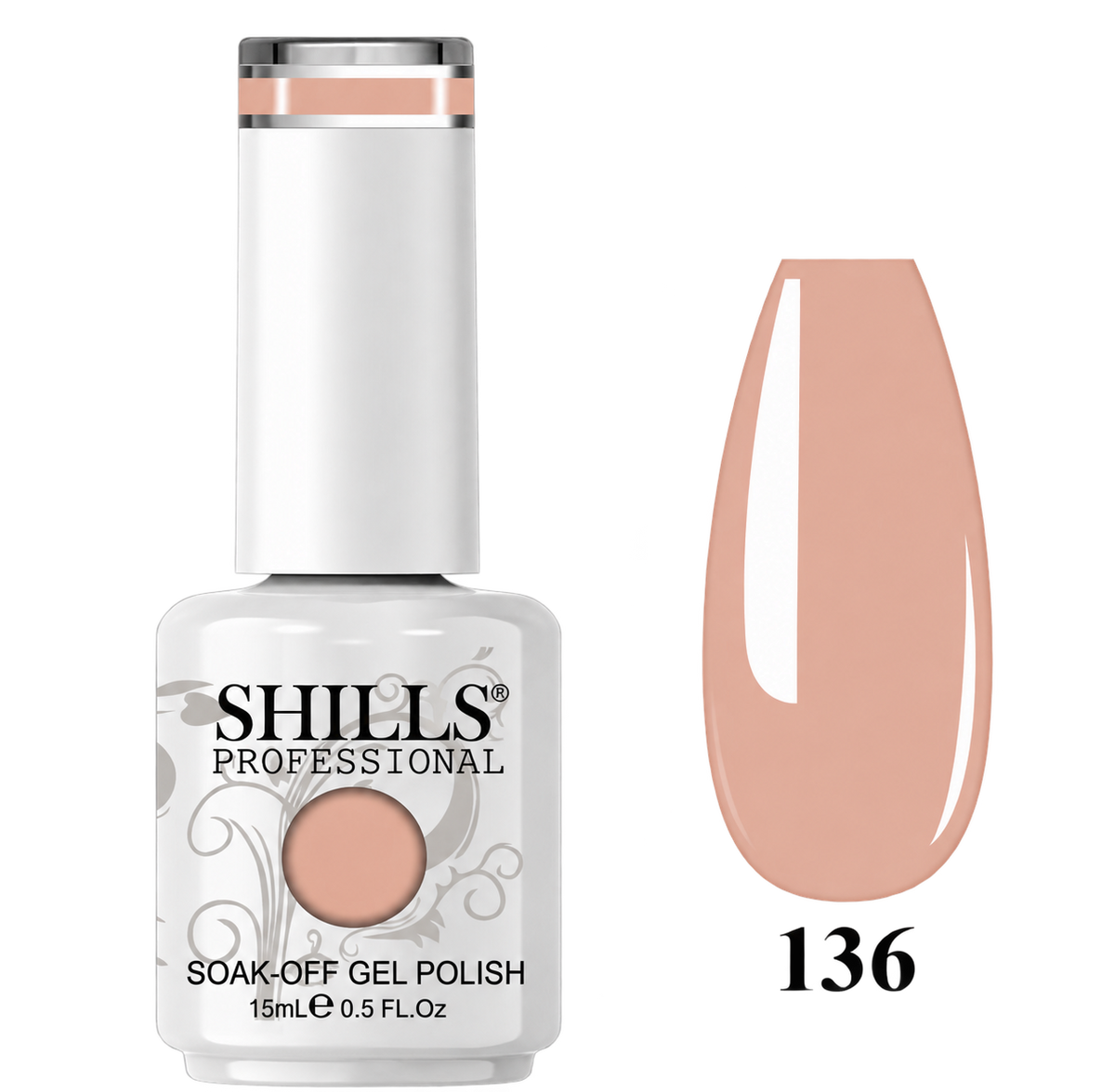 Shills Professional | UV/LED Gel Nail Polish | 136 | 15 ml